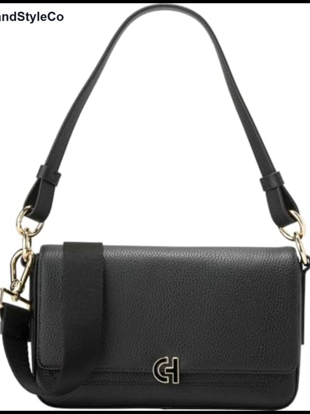 Leather Crossbody Shoulder Bag Chain Strap Satchel